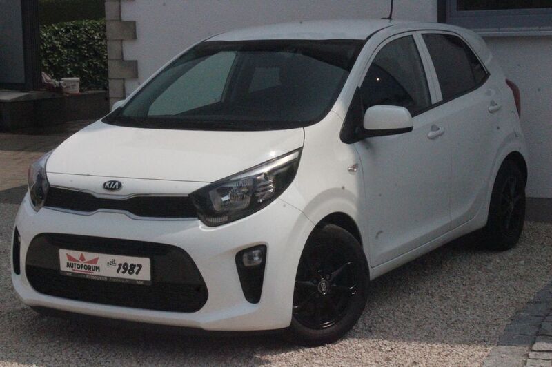 (ud) schneeweiss Gebraucht 2017 Kia Picanto DREAM-TEAM Edition Kleinwagen | 9.490 € (Etwas zu teuer) - Bild 1/4