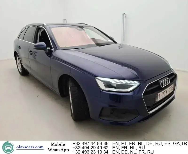 Gebraucht Audi A4 136 PS (100 kW) 2020 Blau Limousine