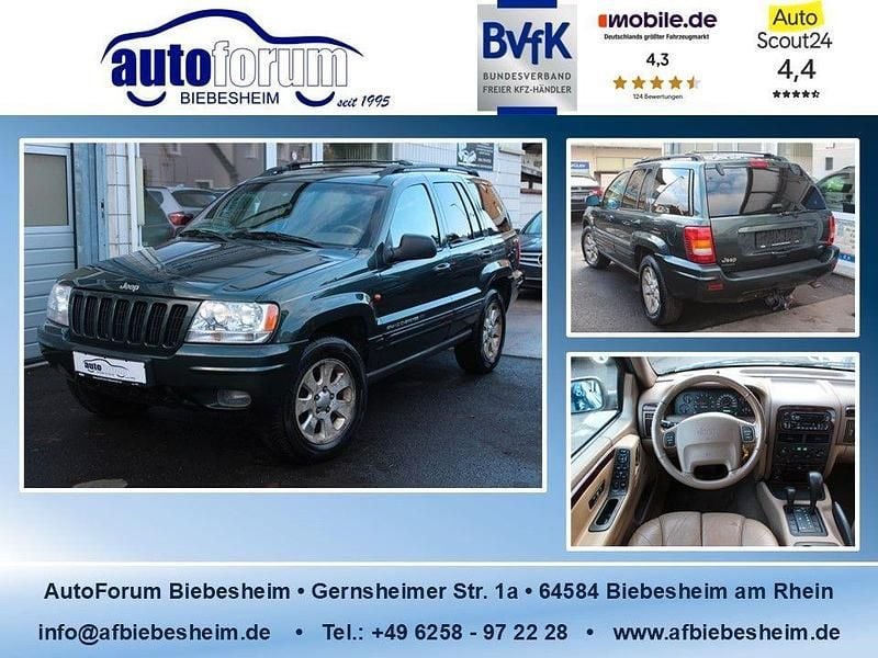 Gruen Gebraucht 1999 Jeep Grand Cherokee Limited SUV | 7.999 € (Superpreis) - Bild 1/4
