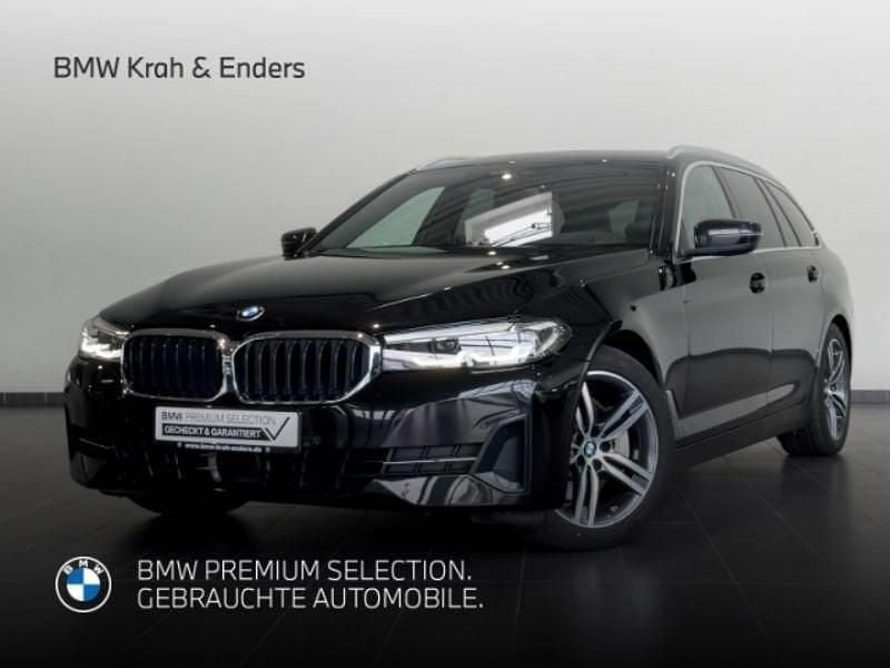 Schwarz Gebraucht 2022 BMW 530 M Sport Kombi | 37.588 € (Fairer Preis) - Bild 1/4