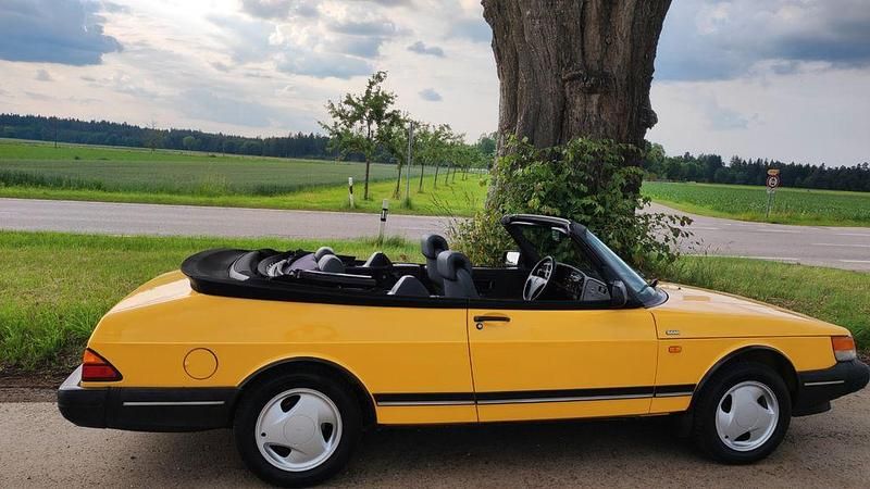 Gebraucht Saab 900 Cabriolet 141 PS (103 kW) 1991 Gelb Cabrio
