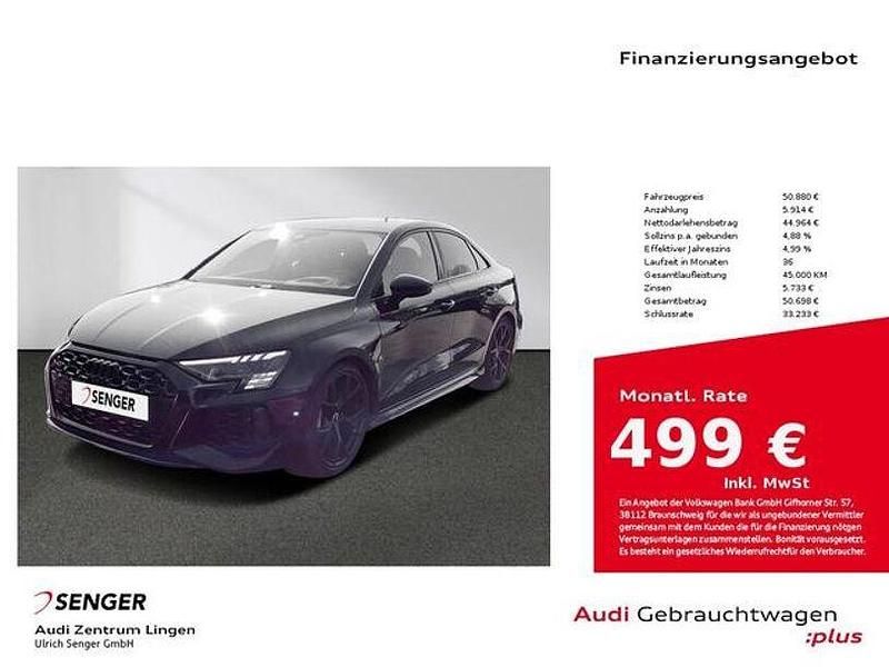 Gebraucht Audi RS3 Ambiente 400 PS (294 kW) 2023 Mythosschwarz metallic Limousine