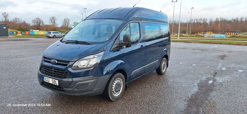 Gebraucht Ford Transit Custom 101 PS (74 kW) 2014 Blau Van / Kleinbus