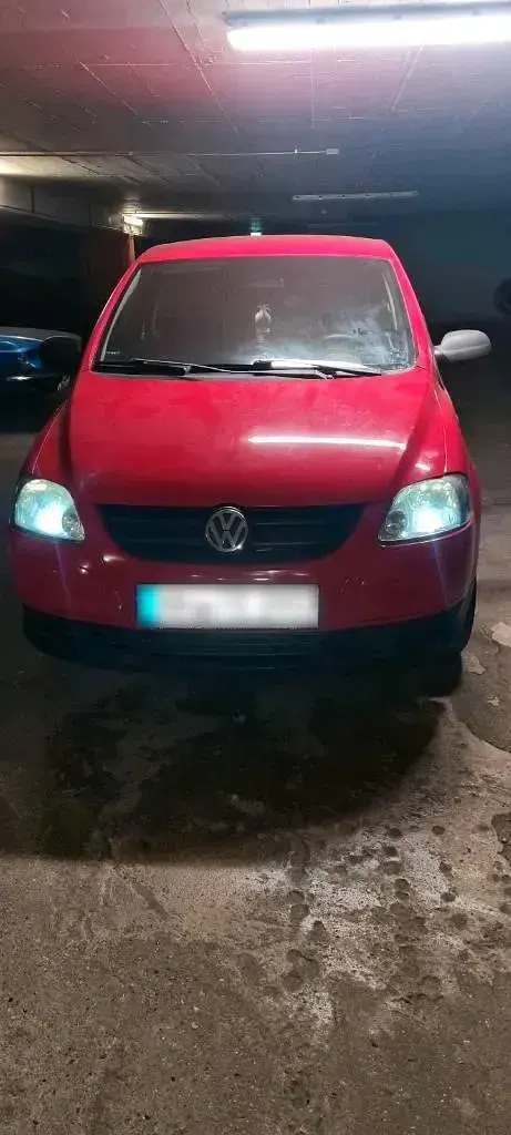 Gebraucht VW Fox 58 PS (42 kW) 2005 Rot Kleinwagen