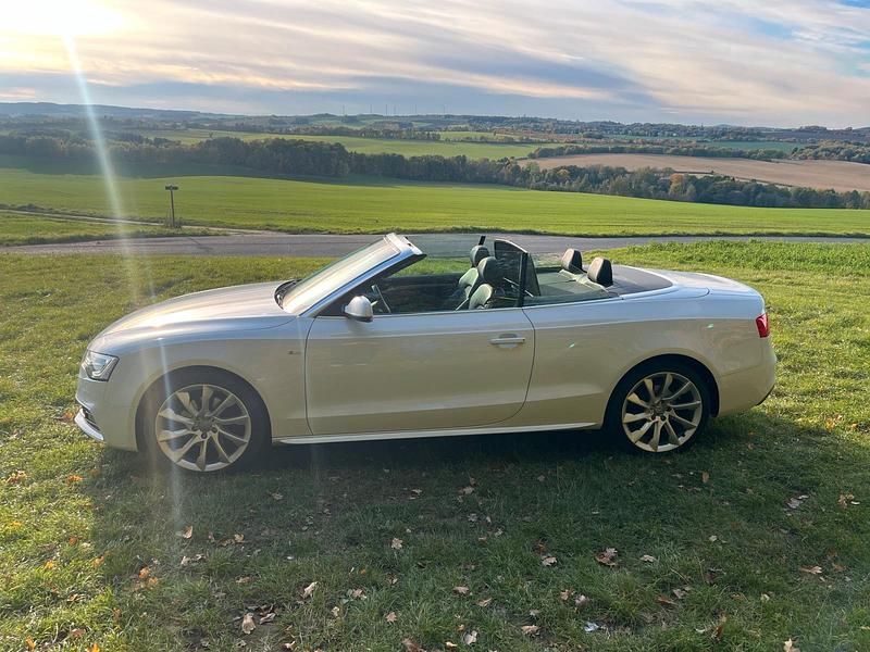 Gebraucht Audi A5 Cabriolet S-Line 177 PS (130 kW) 2014 Weiß Cabrio