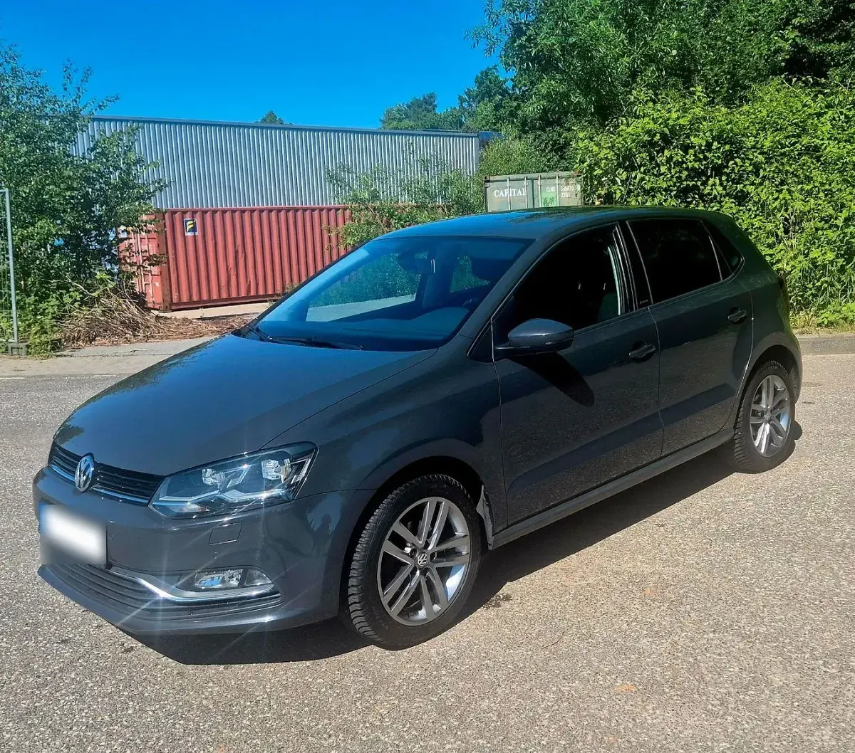 Używany VW Polo Allstar 95 KM (69 kW) 2016 Szary Hatchback