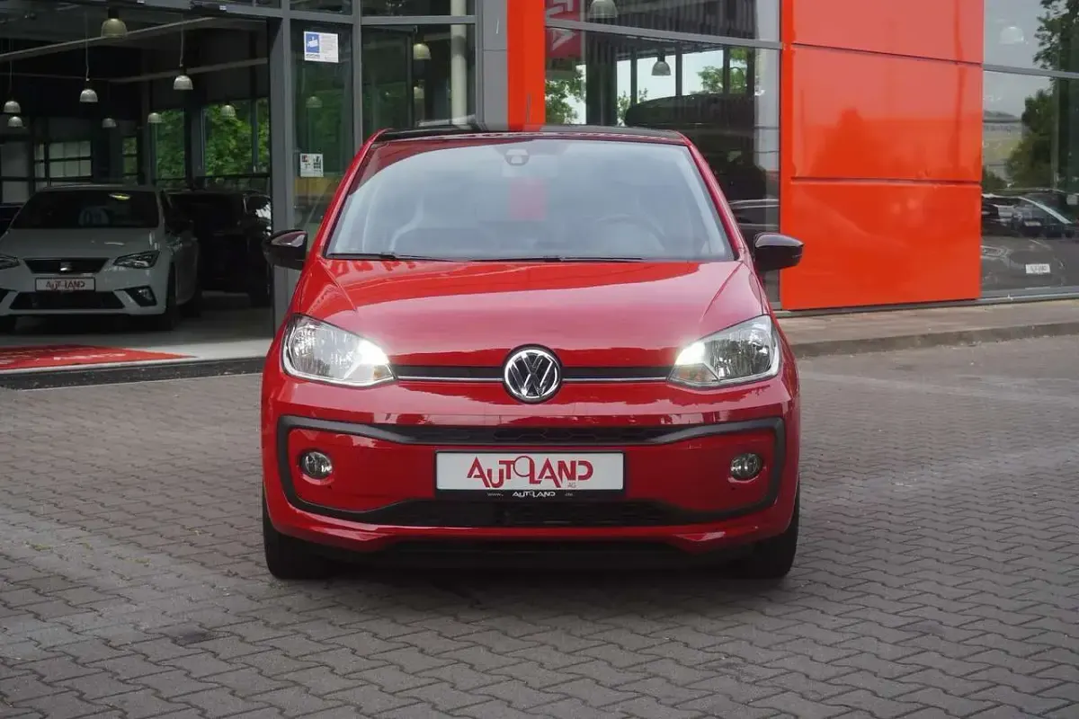 Gebraucht VW up! high up! 75 PS (55 kW) 2018 Rot Kleinwagen