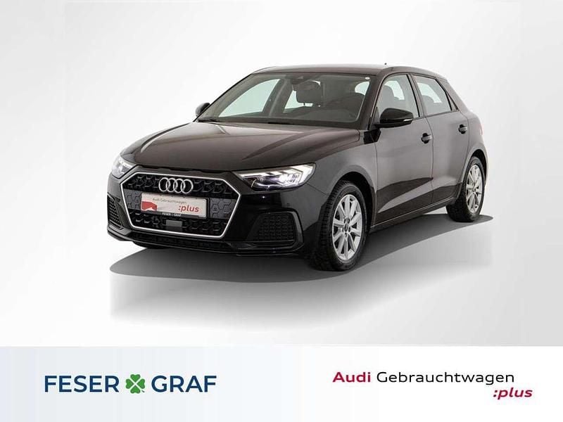 Mythosschwarz metallic Gebraucht 2024 Audi A1 Sportback Advanced Kleinwagen | 21.993 € (Fairer Preis) - Bild 1/4