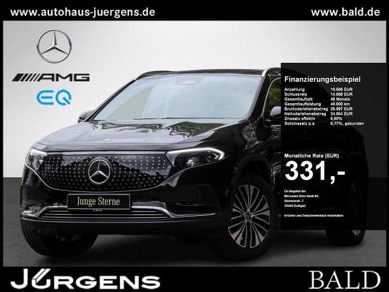 Schwarz metalliclack kosmossch Gebraucht 2024 Mercedes EQA300 SUV | 35.220 € (Superpreis) - Bild 1/4