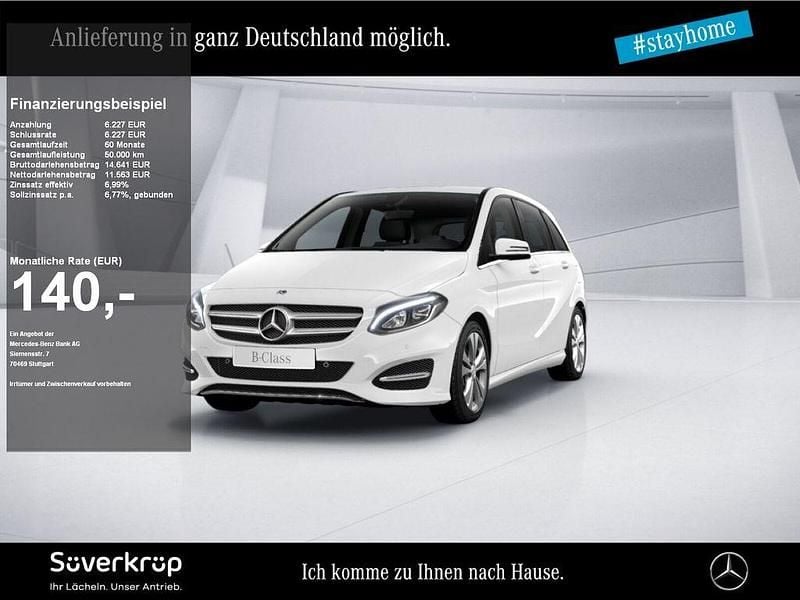 Gebraucht Mercedes B220 184 PS (135 kW) 2017 Weiß Van / Kleinbus