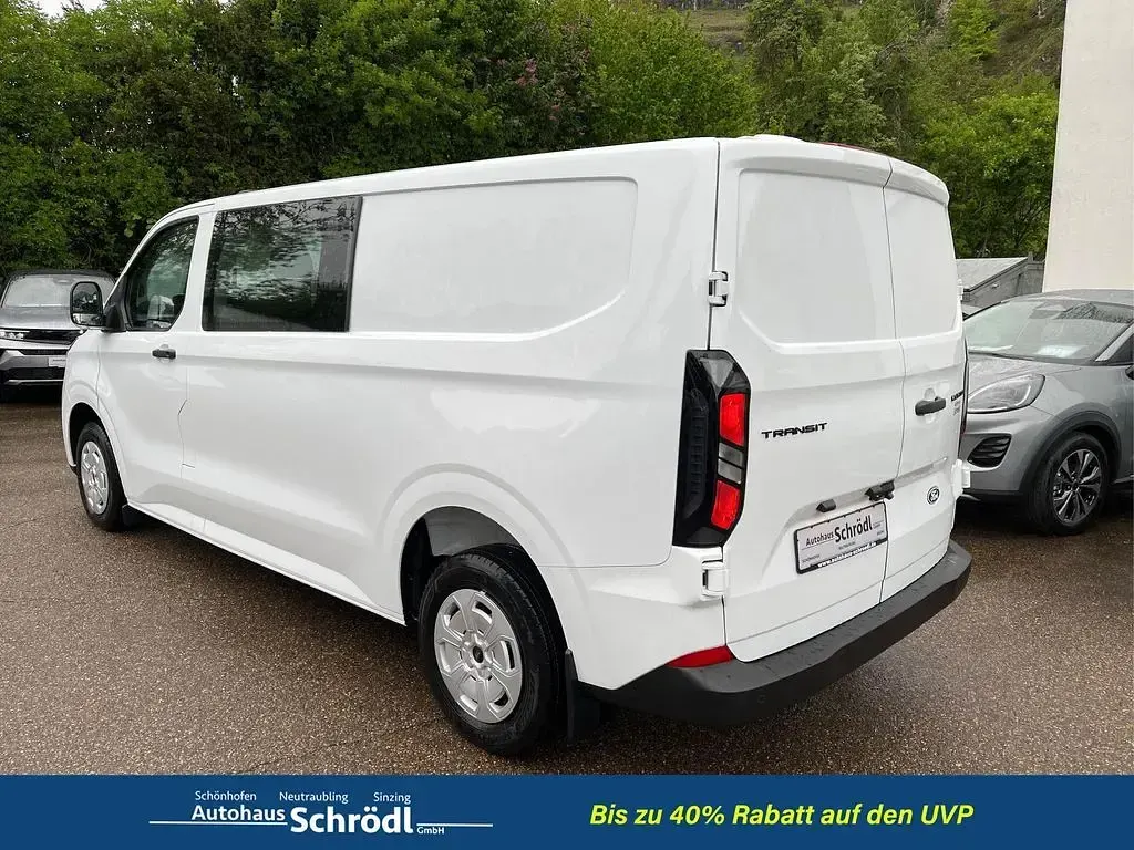 Neu Ford Transit Custom Trend 136 PS (100 kW) 2026 Frost weiß Van / Kleinbus