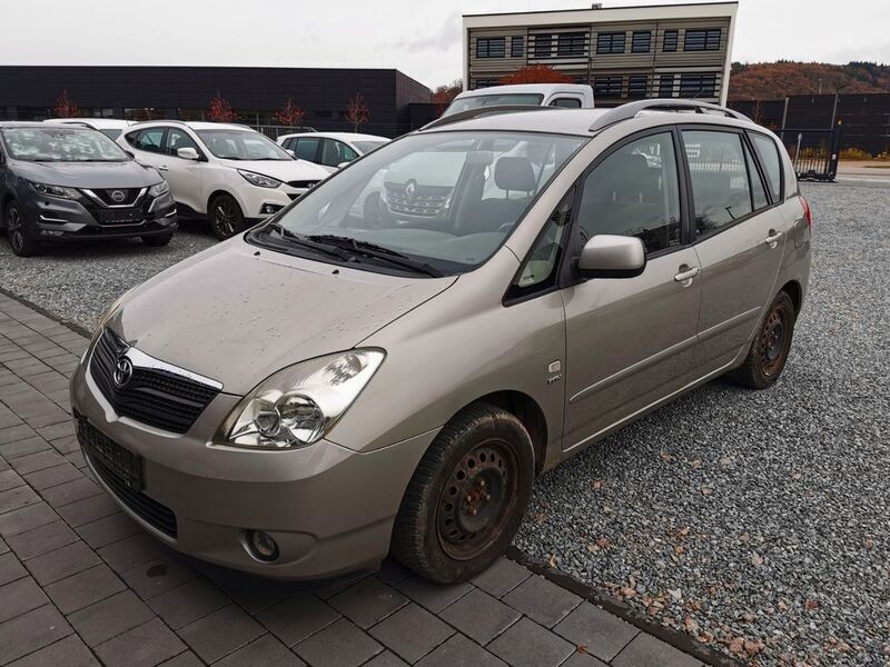 Gebraucht Toyota Corolla Verso Sol 110 PS (80 kW) 2004 Silber Van / Kleinbus