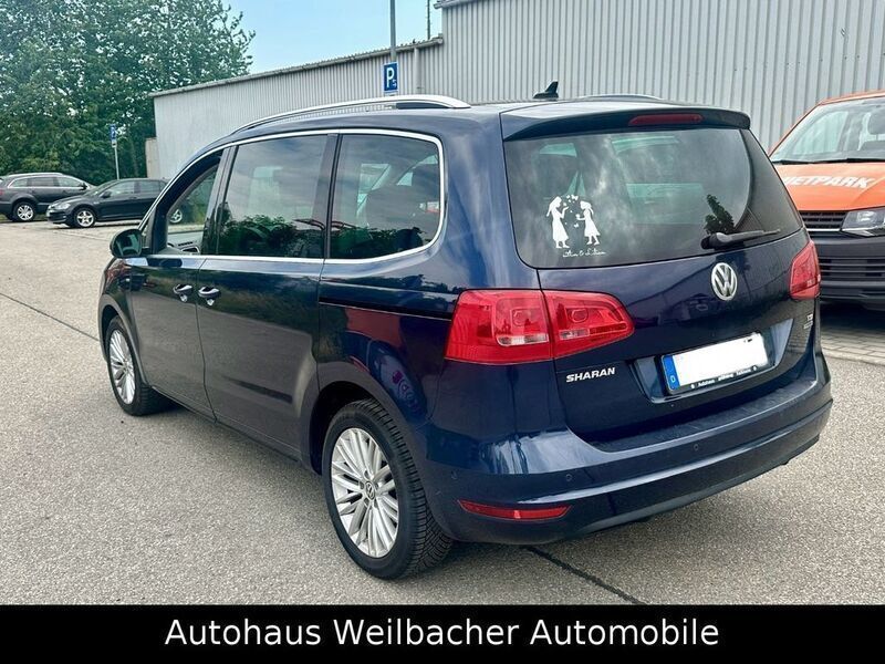 Gebraucht VW Sharan Cup 150 PS (110 kW) 2014 Blau Van / Kleinbus