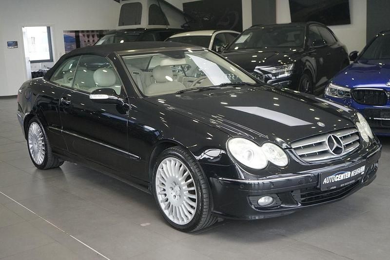 Gebraucht Mercedes CLK280 231 PS (169 kW) 2007 Obsidianschwarz  metalliclack Cabrio
