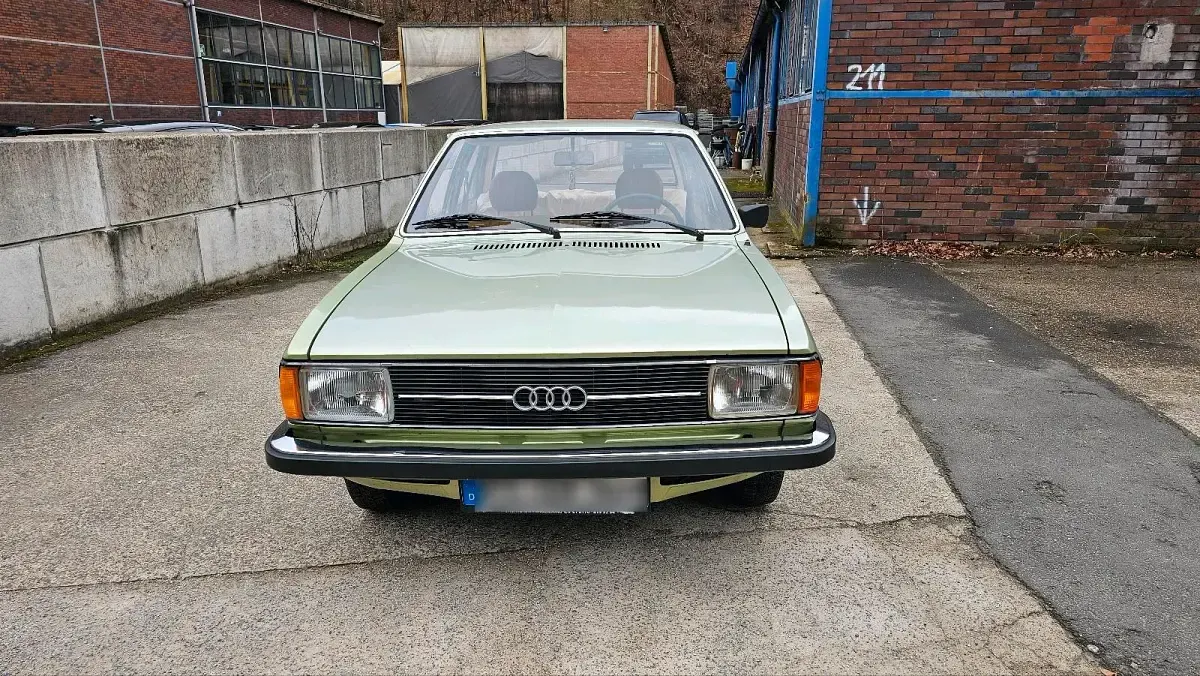 Gebraucht Audi 80 75 PS (55 kW) 1977 Grün Limousine