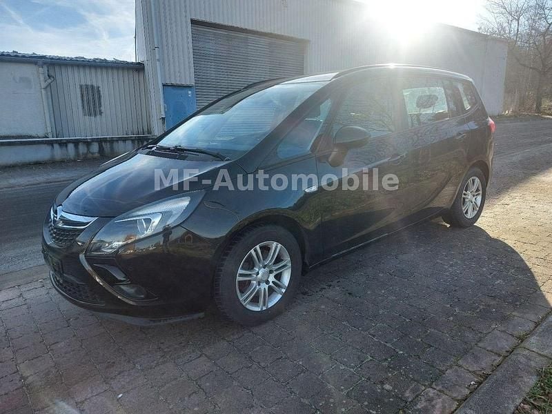Schwarz Gebraucht 2013 Opel Zafira Tourer Edition Van / Kleinbus | 4.150 € (Superpreis) - Bild 1/4