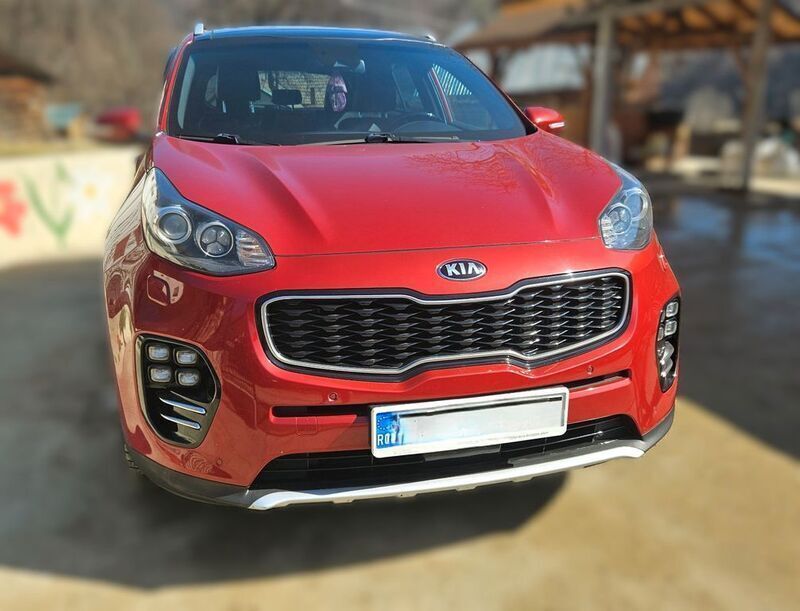 Rot Gebraucht 2016 Kia Sportage GT-Line SUV | 14.800 € (Fairer Preis) - Bild 1/4