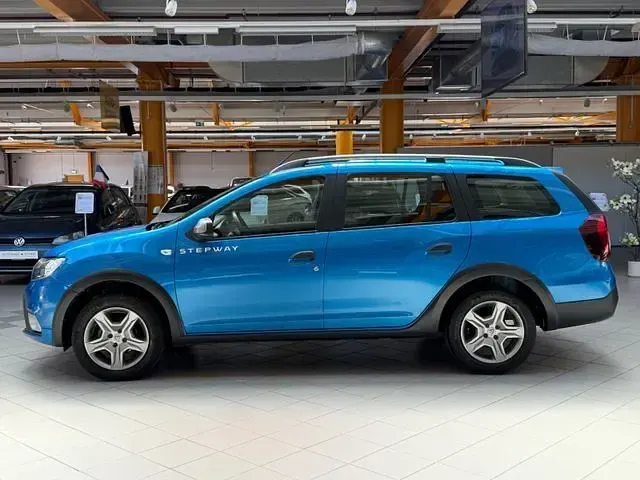 Gebraucht Dacia Logan MCV Stepway 90 PS (66 kW) 2020 Blau Kombi