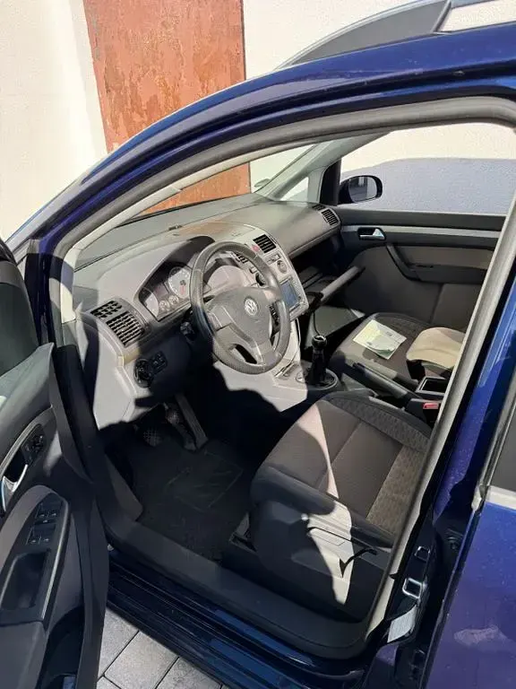 Gebraucht VW Touran Cross 140 PS (102 kW) 2007 Blau Van / Kleinbus