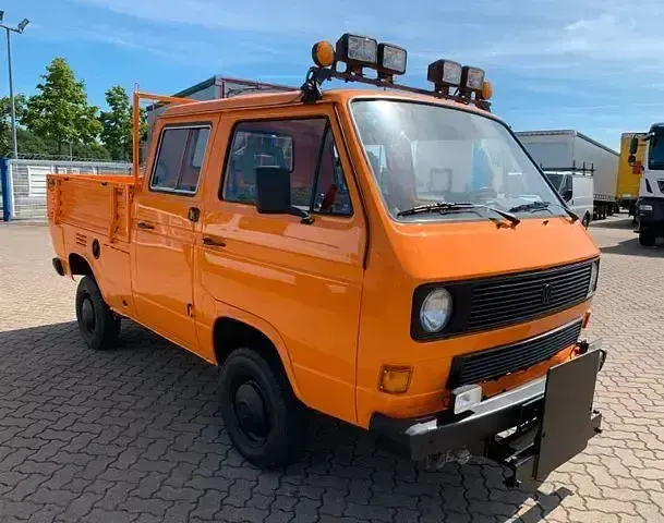 Used VW T3 1990 Orange Van