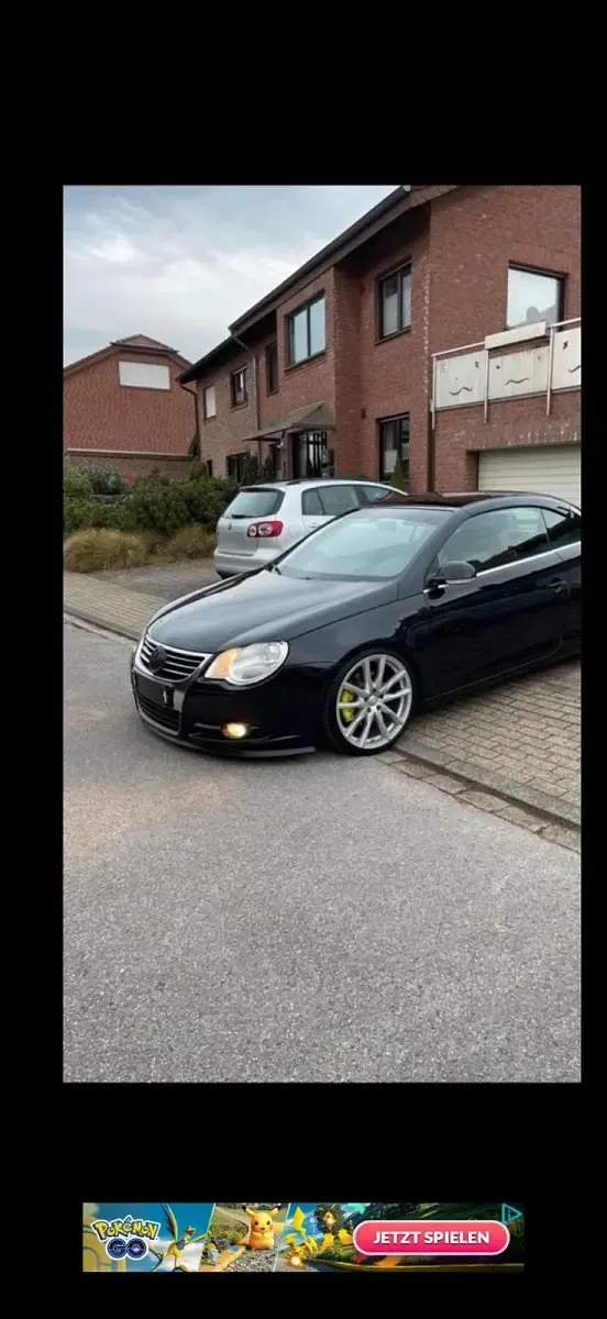 Gebraucht VW Eos 140 PS (102 kW) 2009 Braun Cabrio