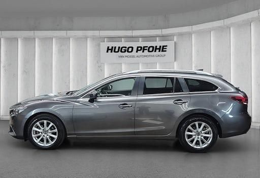 Gebraucht Mazda 6 Exclusive-Line 150 PS (110 kW) 2017 Matrixgrau metallic Kombi