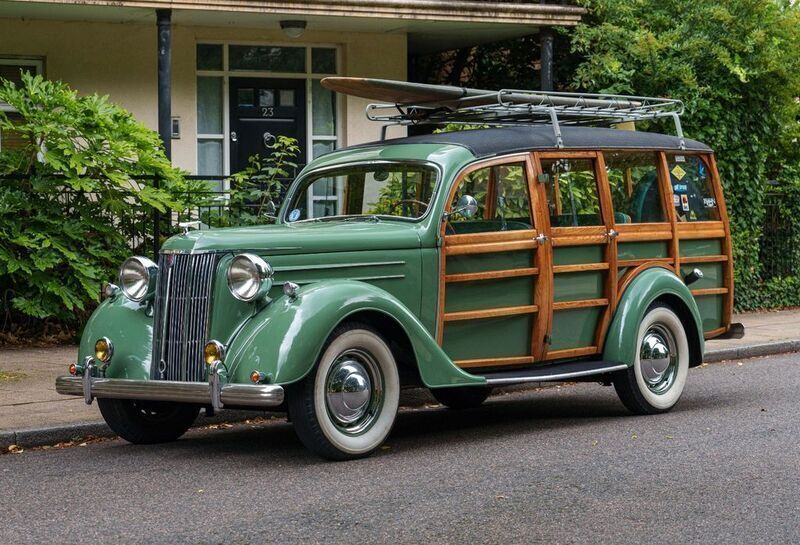 Grün Gebraucht 1951 Ford V8 Limousine | 58.000 € - Bild 1/4