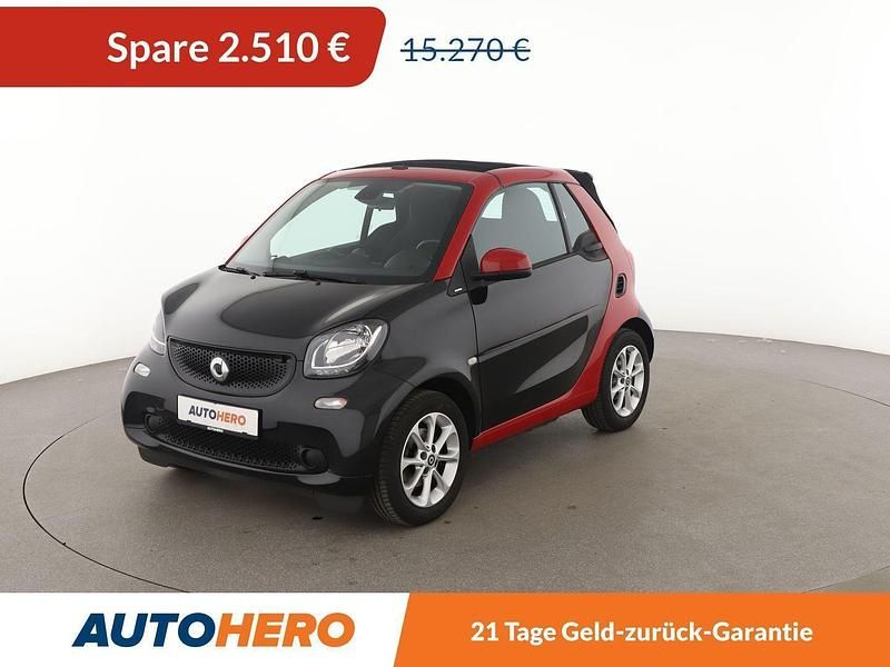 Schwarz Gebraucht 2018 Smart ForTwo Cabrio Passion Cabrio | 12.760 € (Guter Preis) - Bild 1/3