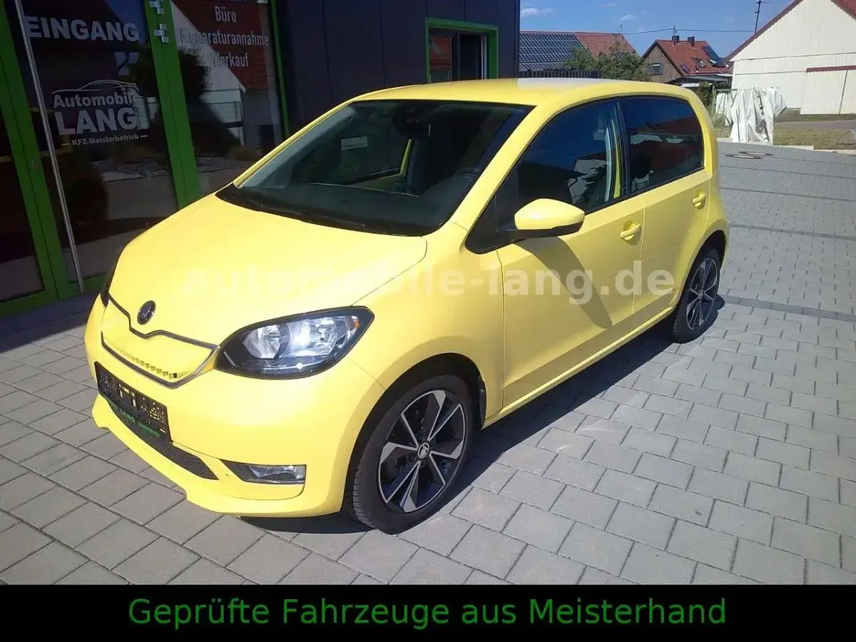 Gebraucht Skoda Citigo-e IV Style 61 kW (83 PS) 2020 Sunflower Kleinwagen