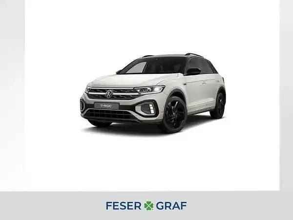 Ascotgrau / schwarz uni Neu 2025 VW T-Roc R-line SUV | 47.880 € - Bild 1/4