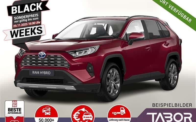 Rot Neu 2025 Toyota RAV4 Hybrid SUV | 39.488 € (Superpreis) - Bild 1/4