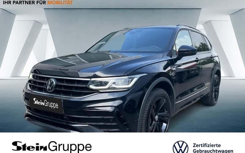 Schwarz Gebraucht 2022 VW Tayron R-line SUV | 33.380 € - Bild 1/4