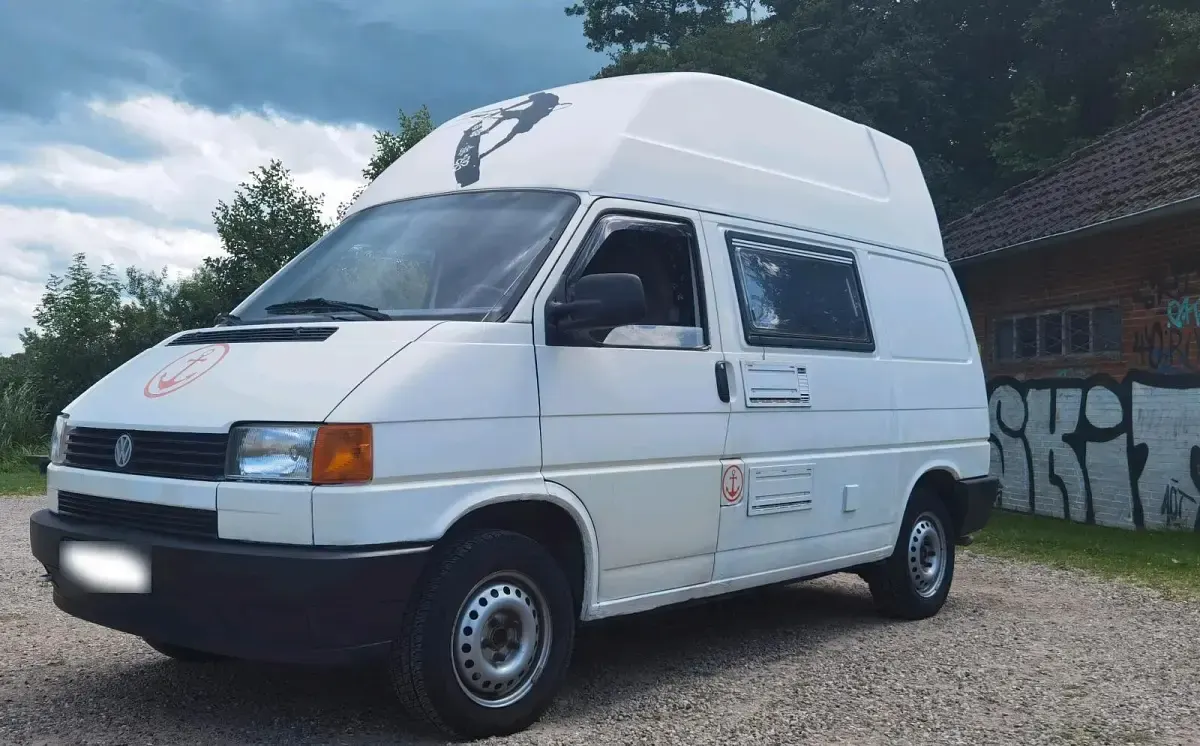 Gebraucht VW T4 78 PS (57 kW) 1994 Weiß Van