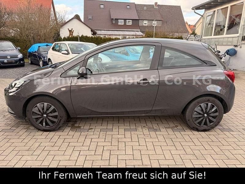 Gebraucht Opel Corsa Edition 90 PS (66 kW) 2015 Grau Kleinwagen