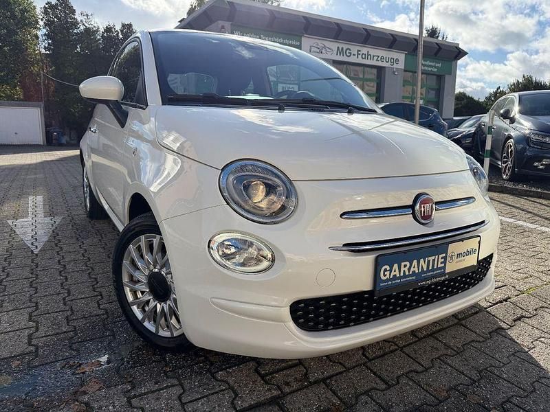 Weiß Gebraucht 2019 Fiat 500 Lounge Kleinwagen | 9.798 € (Fairer Preis) - Bild 1/4