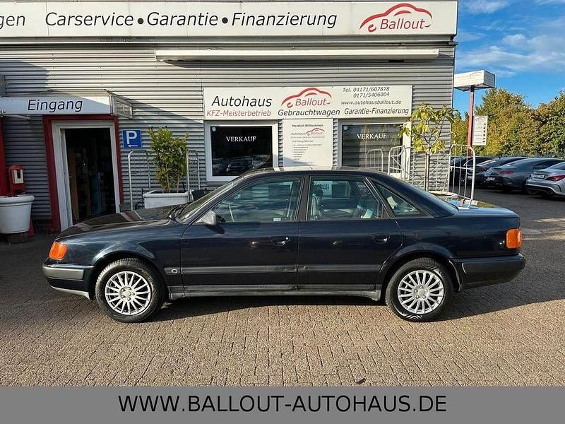 Blau Gebraucht 1993 Audi 100 Limousine | 3.450 € - Bild 1/4