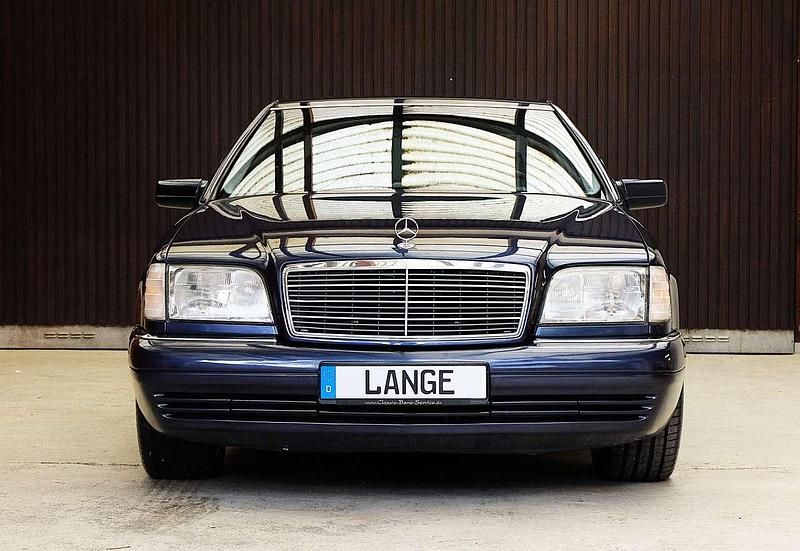 Blau Gebraucht 1996 Mercedes S500 Limousine | 42.980 € - Bild 1/4