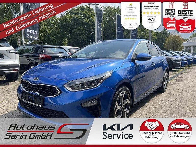 Blau Gebraucht 2018 Kia Ceed Spirit Limousine | 16.999 € (Fairer Preis) - Bild 1/4
