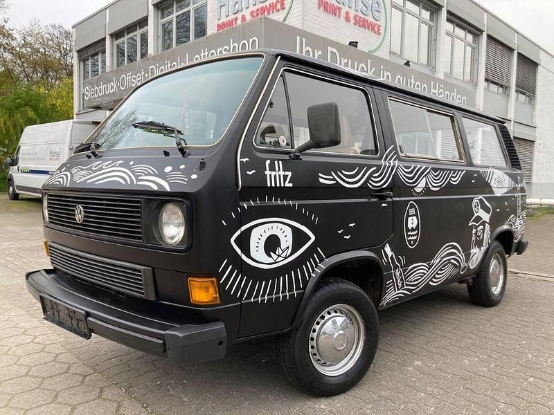 Gebraucht VW T3 69 PS (50 kW) 1986 Schwarz Van