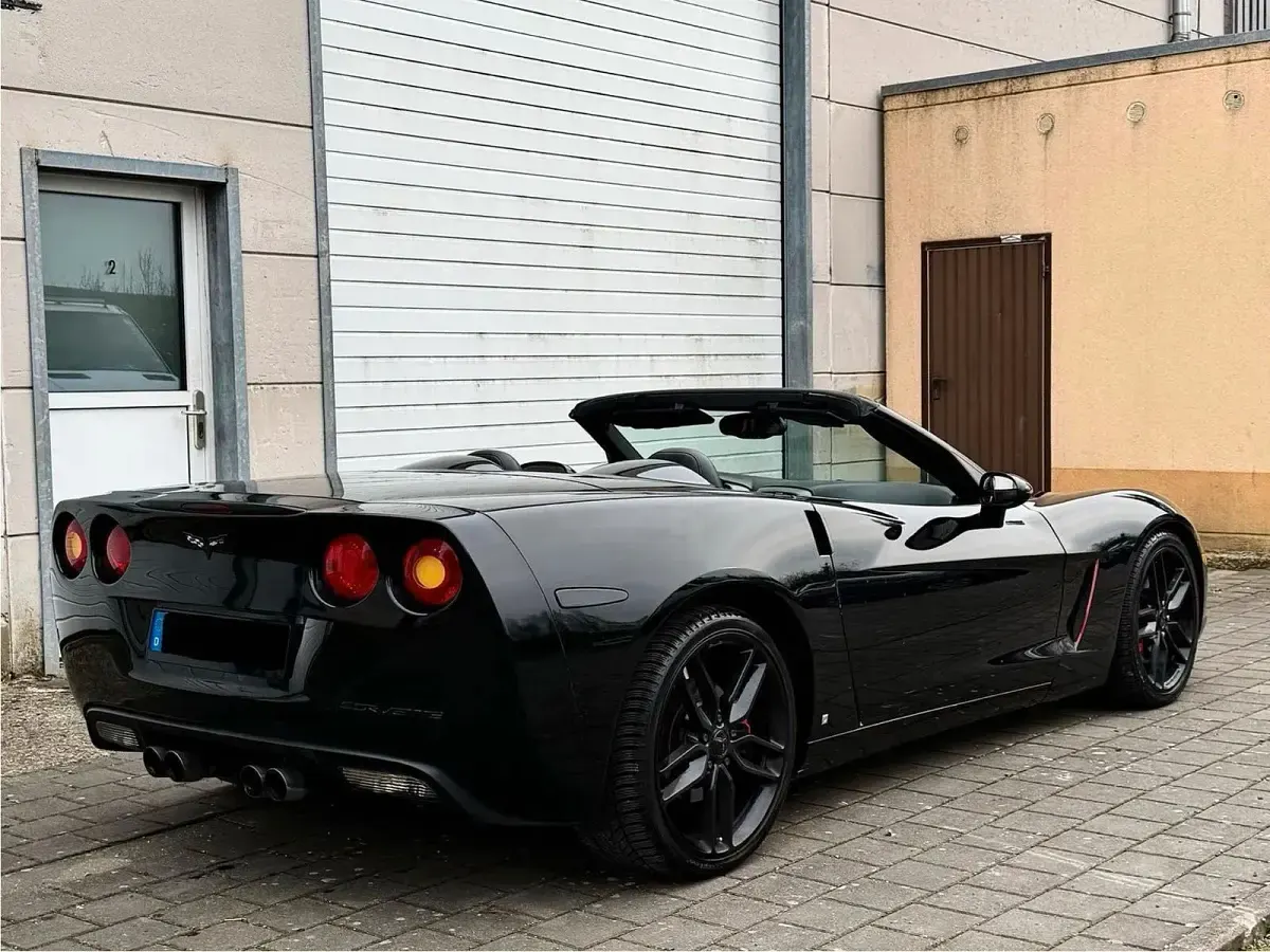 Usata Corvette C6 405 CV (297 kW) 2006 Nero Cabrio