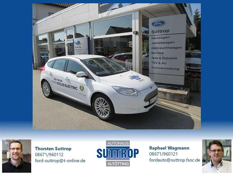 Frostweiß Gebraucht 2014 Ford Focus Electric Kleinwagen | 8.500 € - Bild 1/4