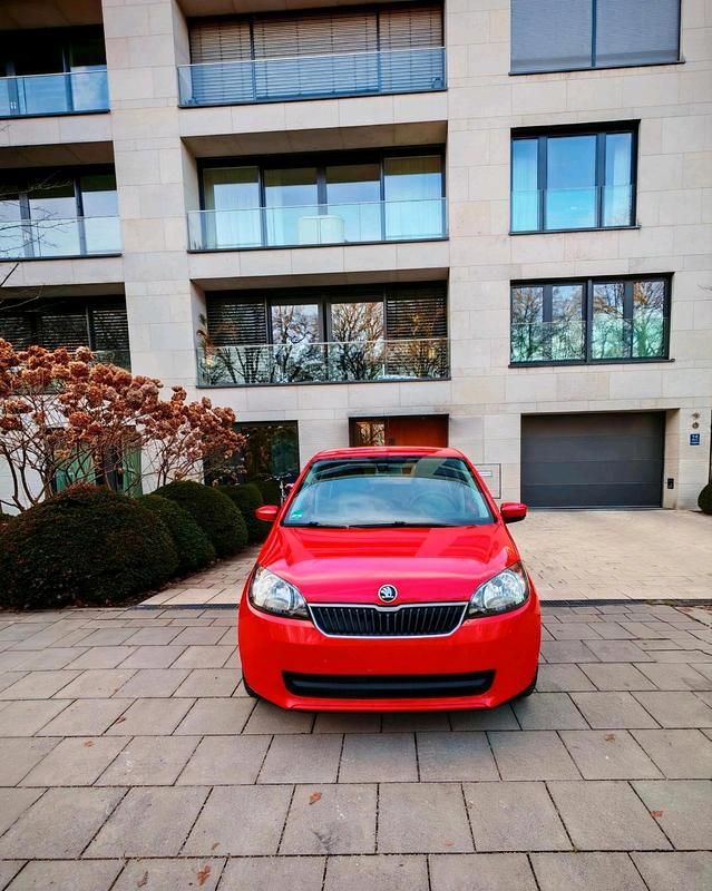 Gebraucht Skoda Citigo 2012 Rot Kleinwagen