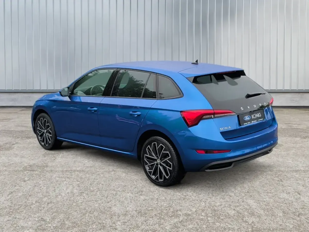 Occasion Skoda Scala Style 110 ch (80 kW) 2022 Bleue Citadine