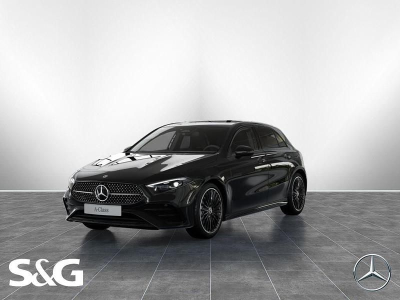 Unilack nachtschwarz Gebraucht 2025 Mercedes A200 AMG Limousine | 36.899 € (Etwas zu teuer) - Bild 1/4