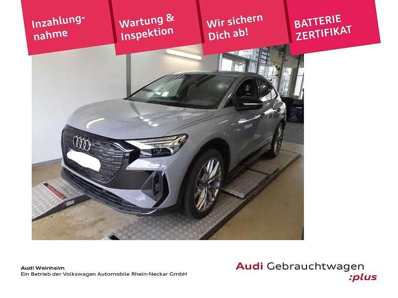 Kieselgrau Gebraucht 2023 Audi Q4 Sportback e-tron Ambiente SUV | 33.490 € (Fairer Preis) - Bild 1/3