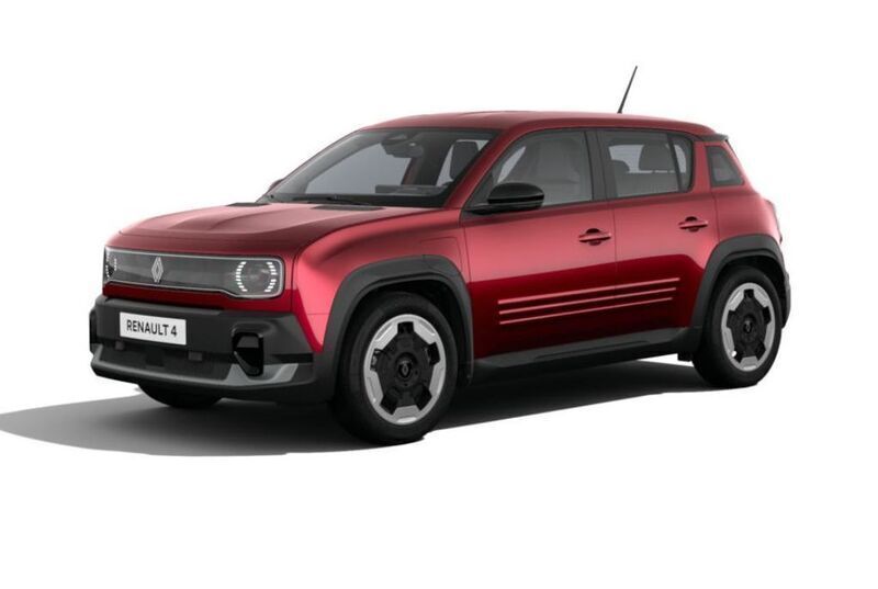Karmesin rot Neu 2025 Renault 4 E-Tech Evolution SUV | 27.640 € - Bild 1/4