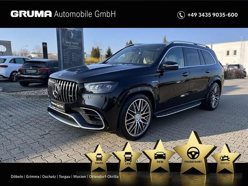 Gebraucht Mercedes GLS63 AMG AMG 612 PS (450 kW) 2020 Lack obsidianschwarz SUV