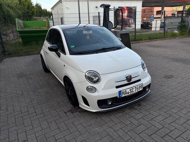 Gebraucht Fiat 500S Abarth 101 PS (74 kW) 2009 Weiß Kleinwagen