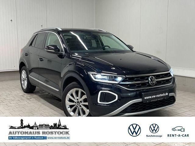 Schwarz Gebraucht 2023 VW T-Roc Style SUV | 17.990 € - Bild 1/4