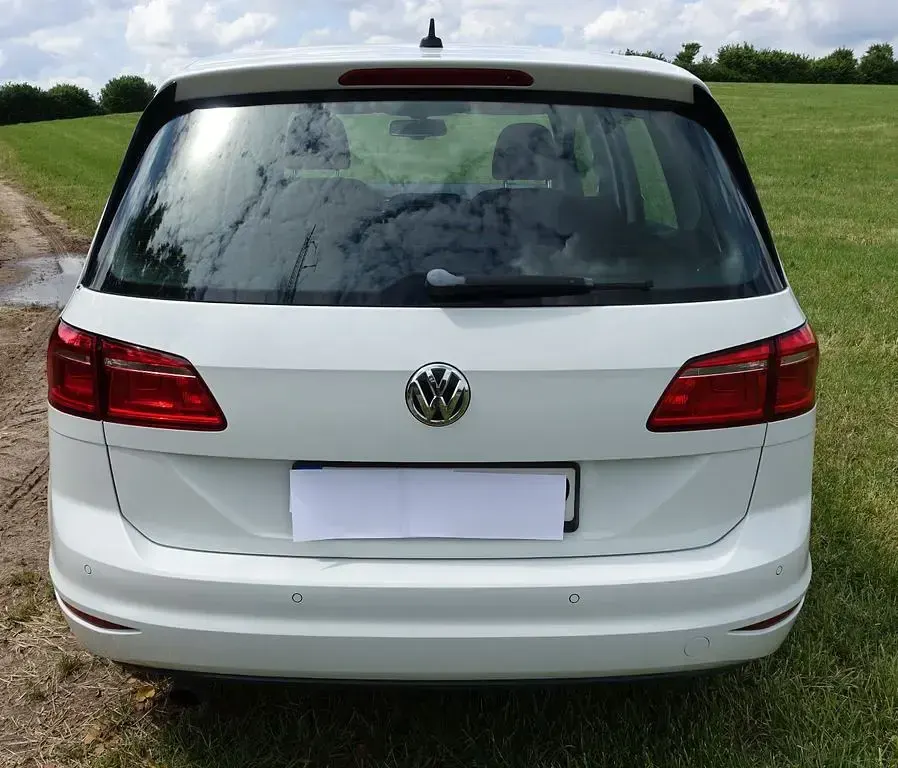 Gebraucht VW Golf Sportsvan Trendline 110 PS (80 kW) 2016 Weiß Van / Kleinbus